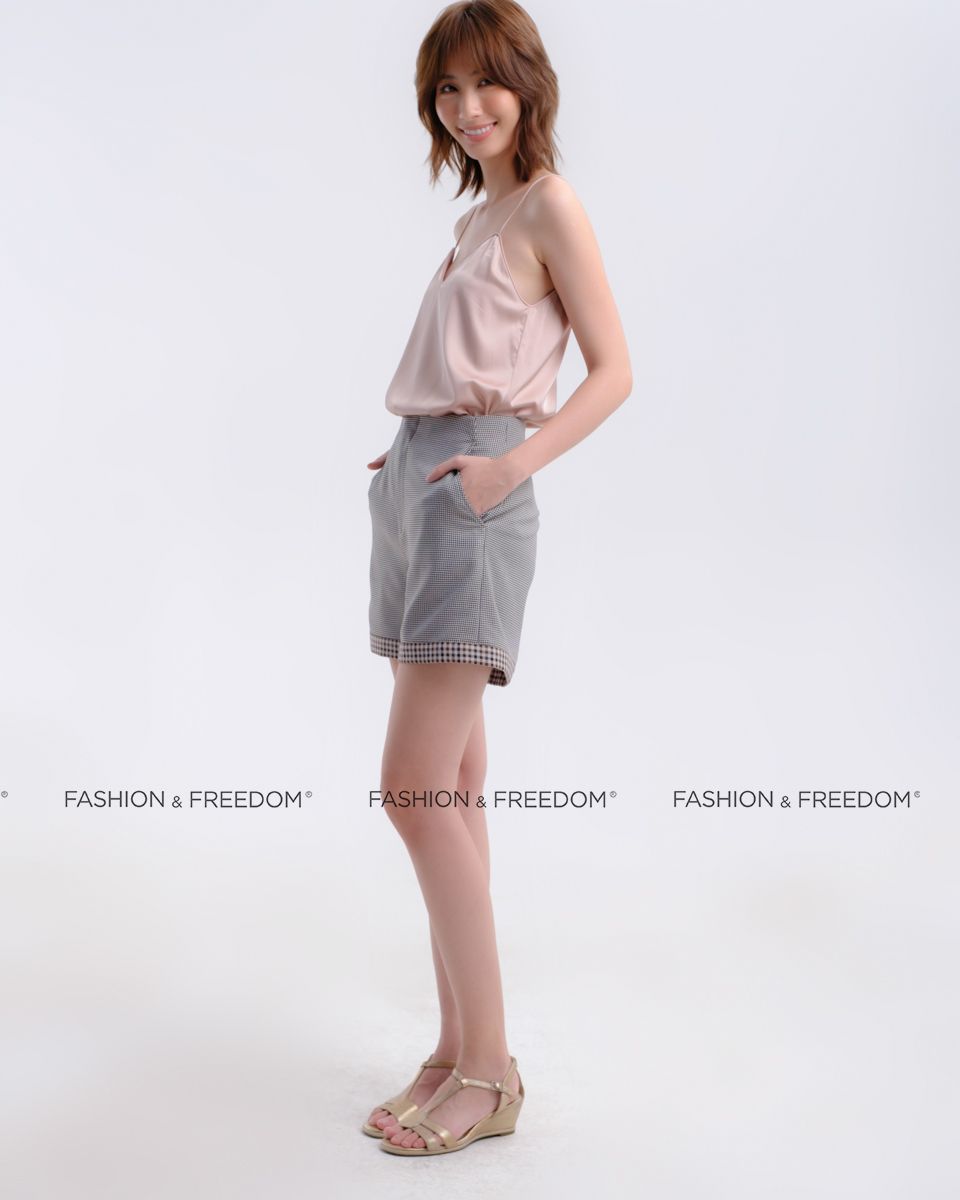 Áo Hai Dây Lụa Be Hương Mùa Hè