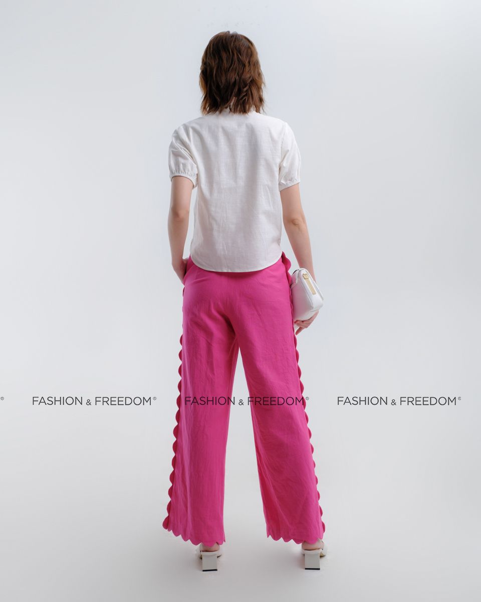 Áo Kiểu Linen Trắng Hương Mùa Hè