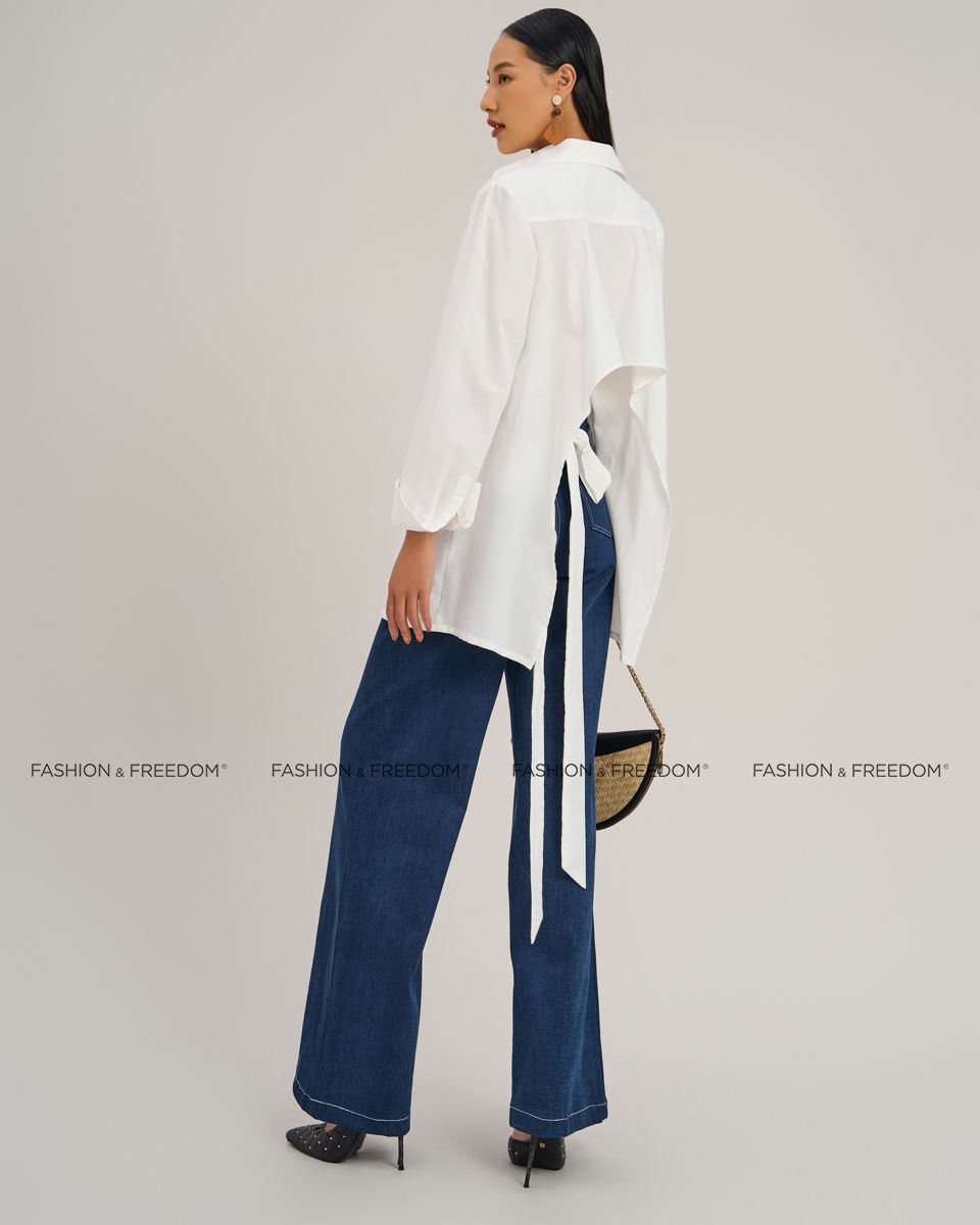 Quần Dài Jean Nữ Xanh The  Art Of Styling