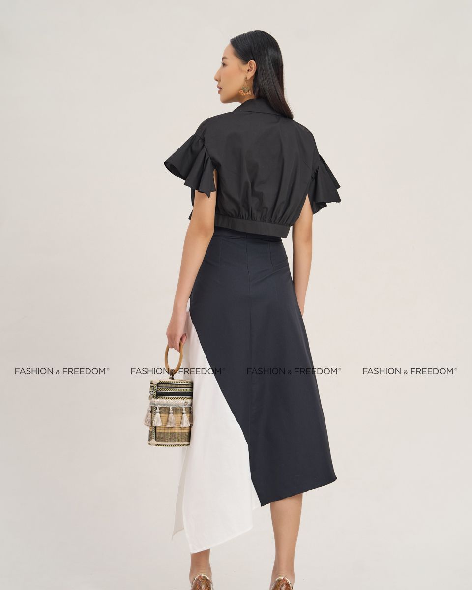 Áo Kiểu Kate Nữ Đen The  Art Of Styling