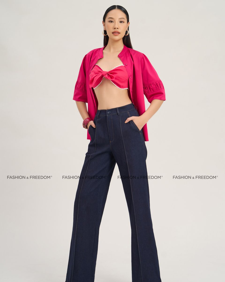 Áo Kiểu Kate Nữ Hồng Sen The  Art Of Styling