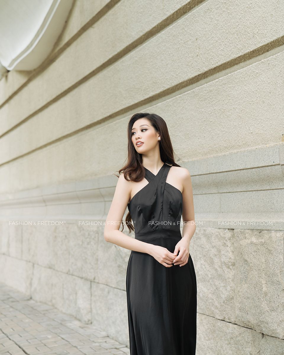 Đầm Lụa Đen Queen Of The Night