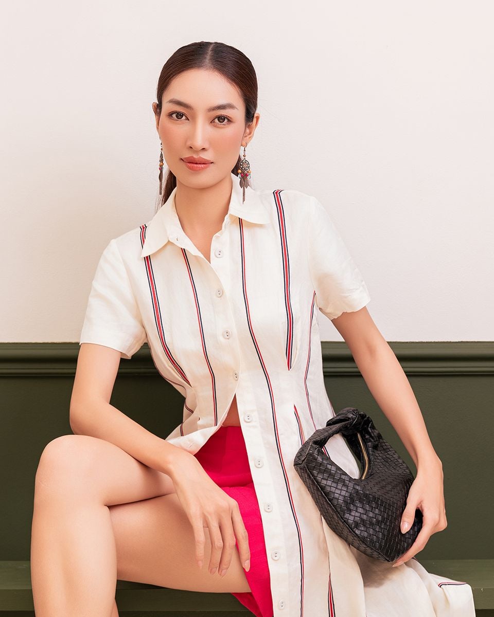 Đầm Linen Trắng
