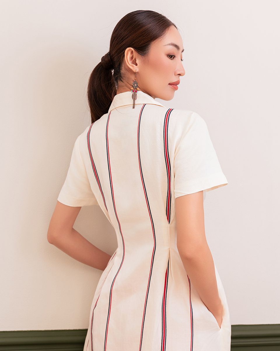 Đầm Linen Trắng