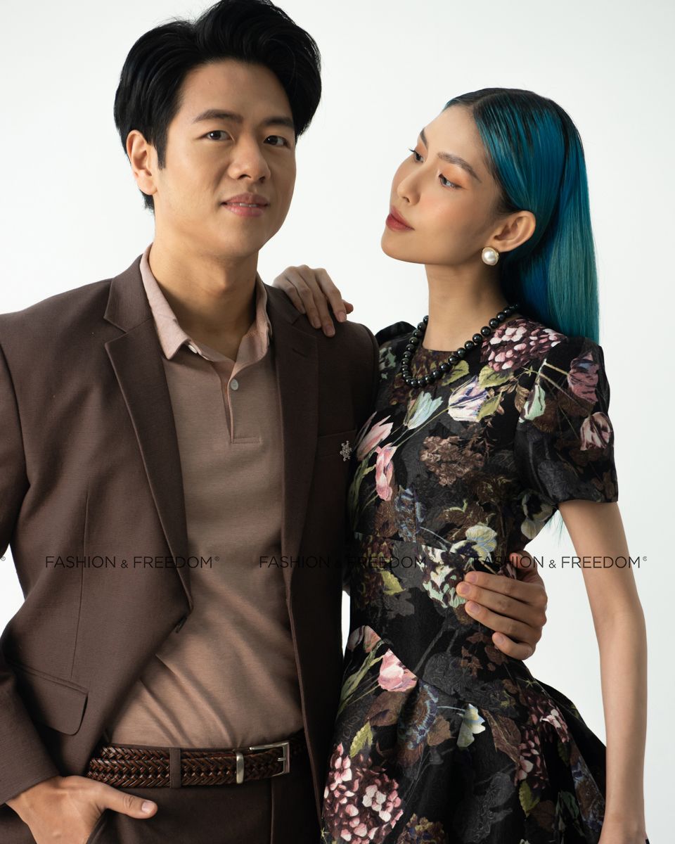 Đầm Gấm Đen Queen Of The Night