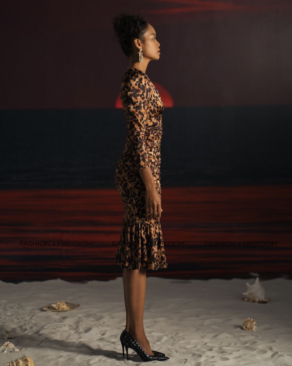 Đầm Lụa  Da Beo Summer Get Away