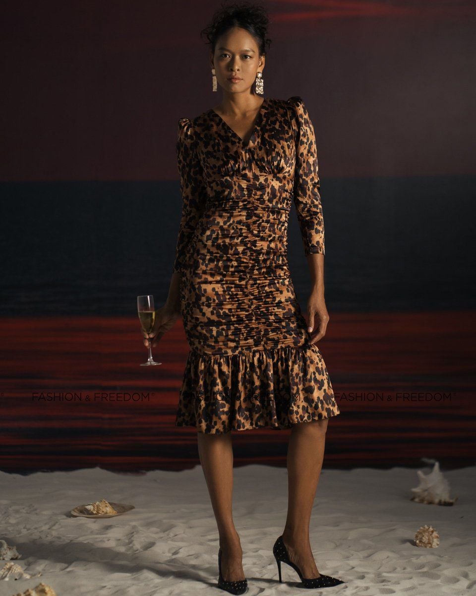 Đầm Lụa  Da Beo Summer Get Away