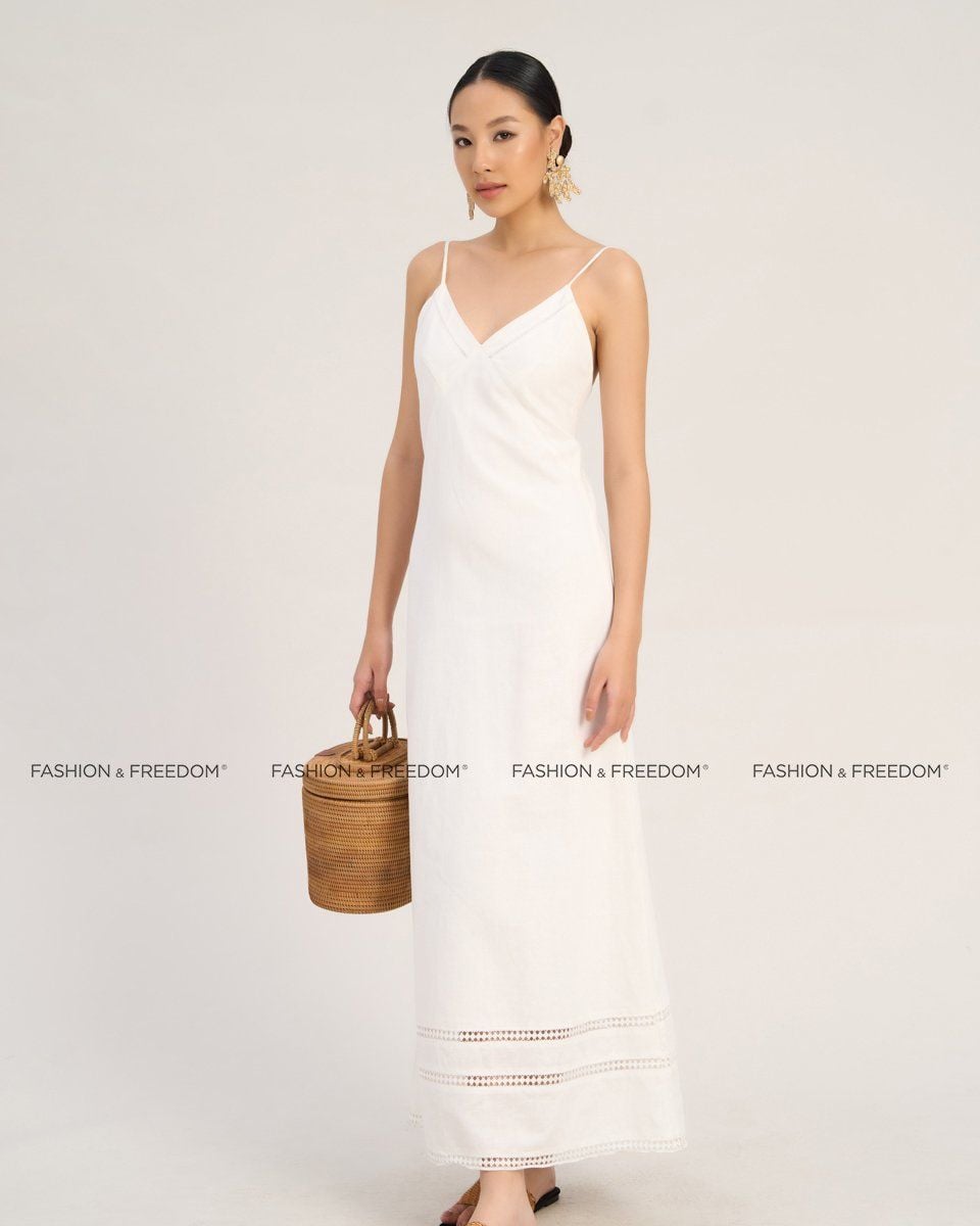 Đầm Linen Trắng