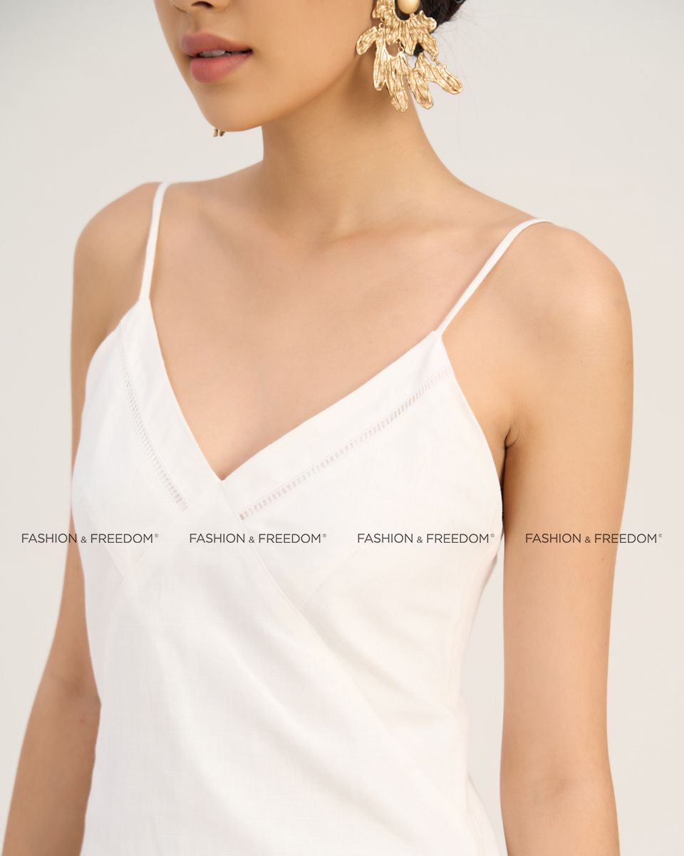 Đầm Linen Trắng
