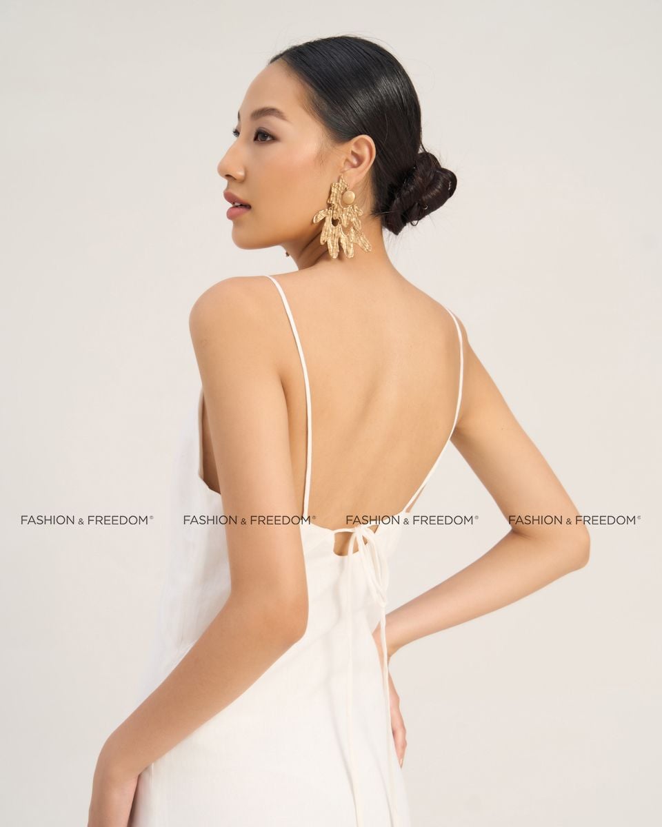 Đầm Linen Trắng