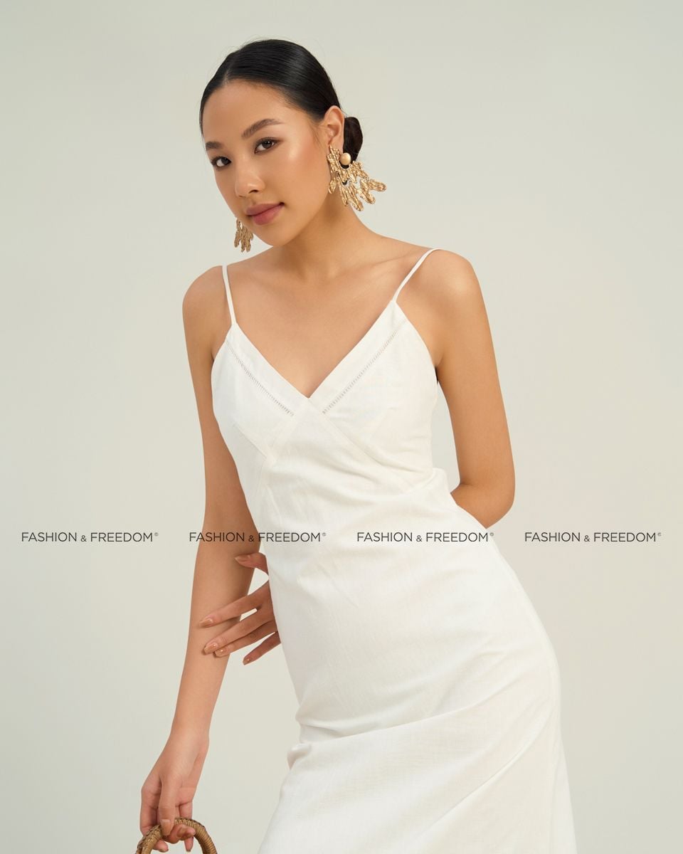 Đầm Linen Trắng