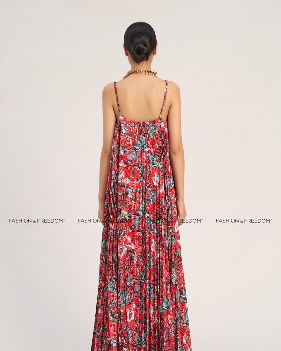 Đầm Voan Nữ Đỏ The  Art Of Styling