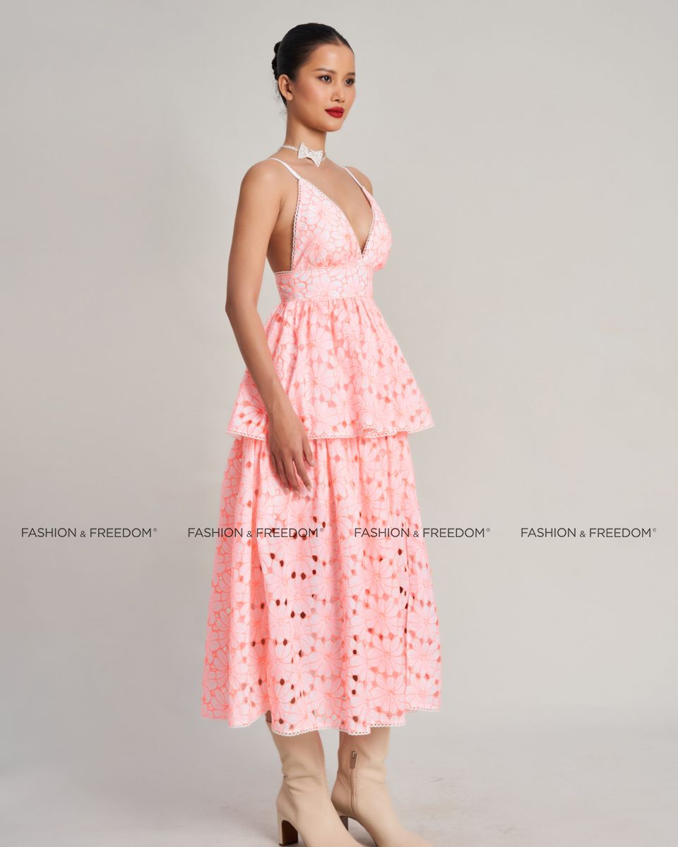 Đầm Ren Nữ Hồng City Girl