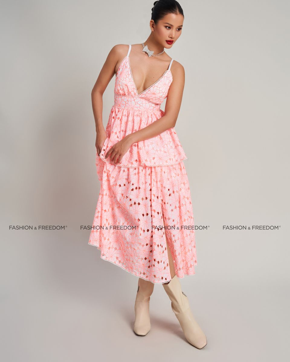 Đầm Ren Nữ Hồng City Girl