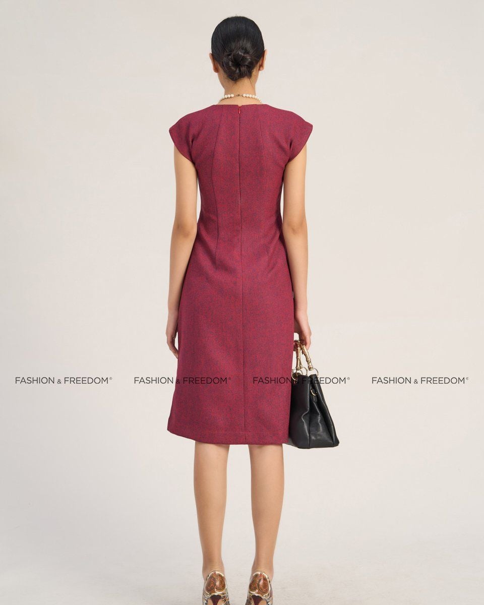 Đầm Ruby Nữ Hồng Ruốc The  Art Of Styling