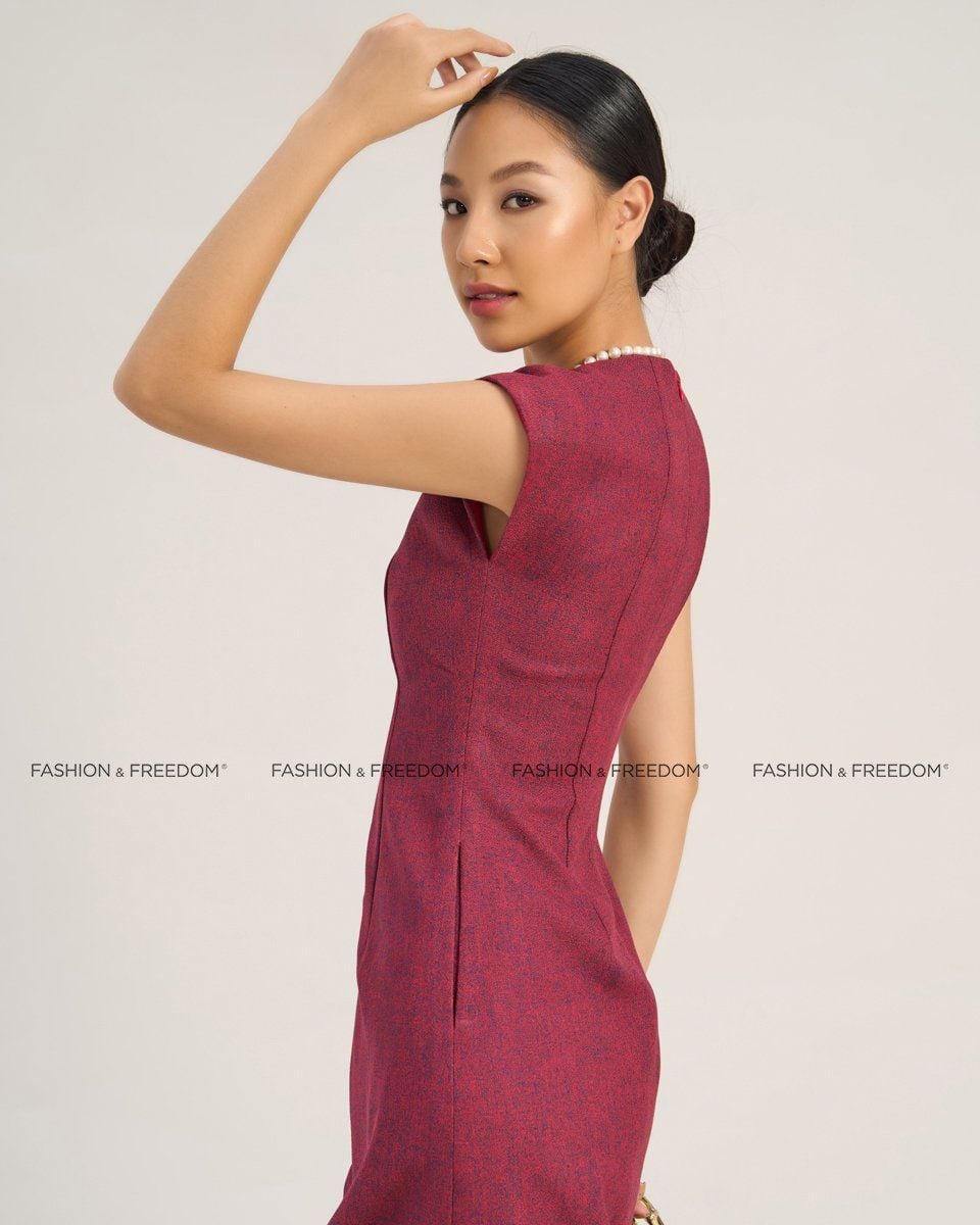 Đầm Ruby Nữ Hồng Ruốc The  Art Of Styling