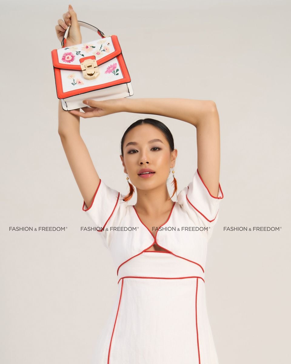 Đầm Linen Nữ Trắng The  Art Of Styling