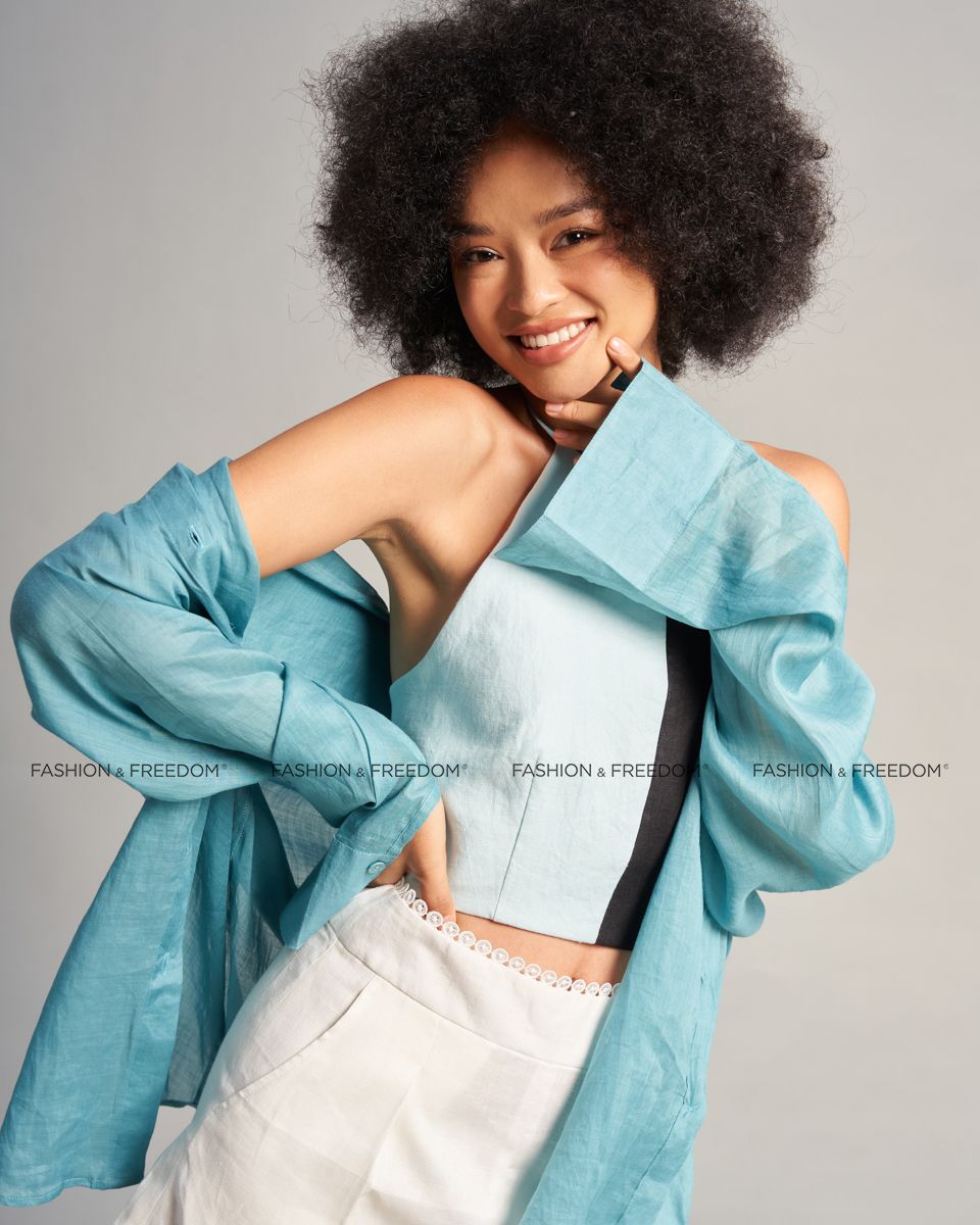 Áo Sơ Mi Linen Ngọc Lợt De Soleil