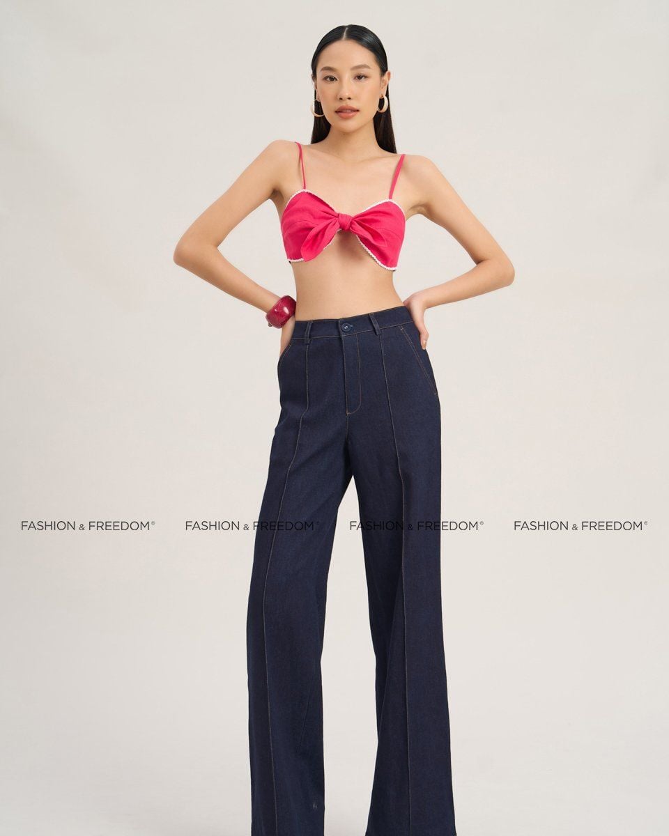 Quần Dài Jean Nữ Đen The  Art Of Styling