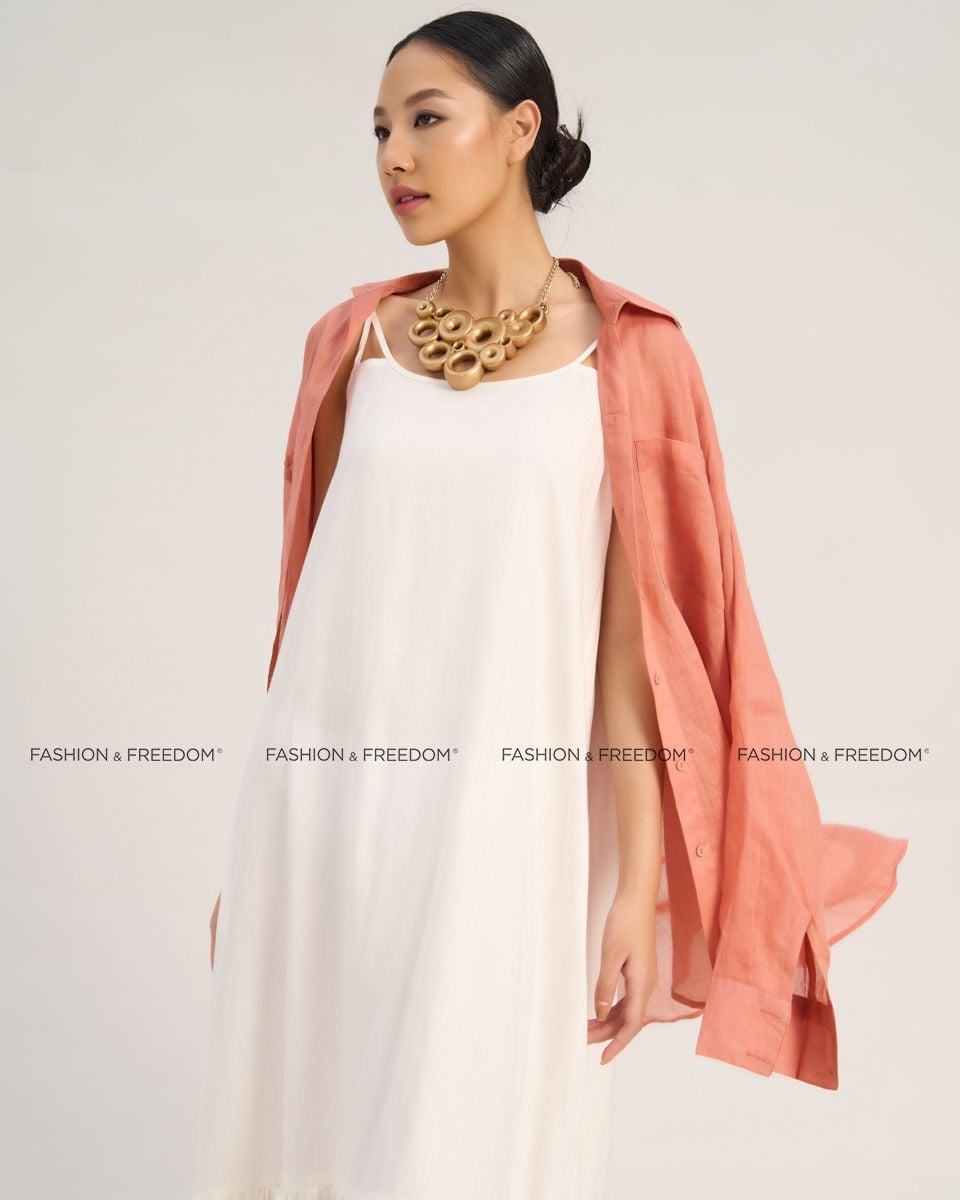 Đầm Linen Trắng The Art Of Styling