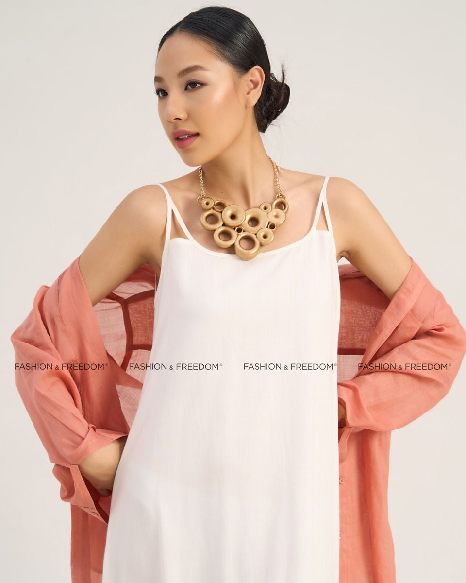 Đầm Linen Trắng The Art Of Styling