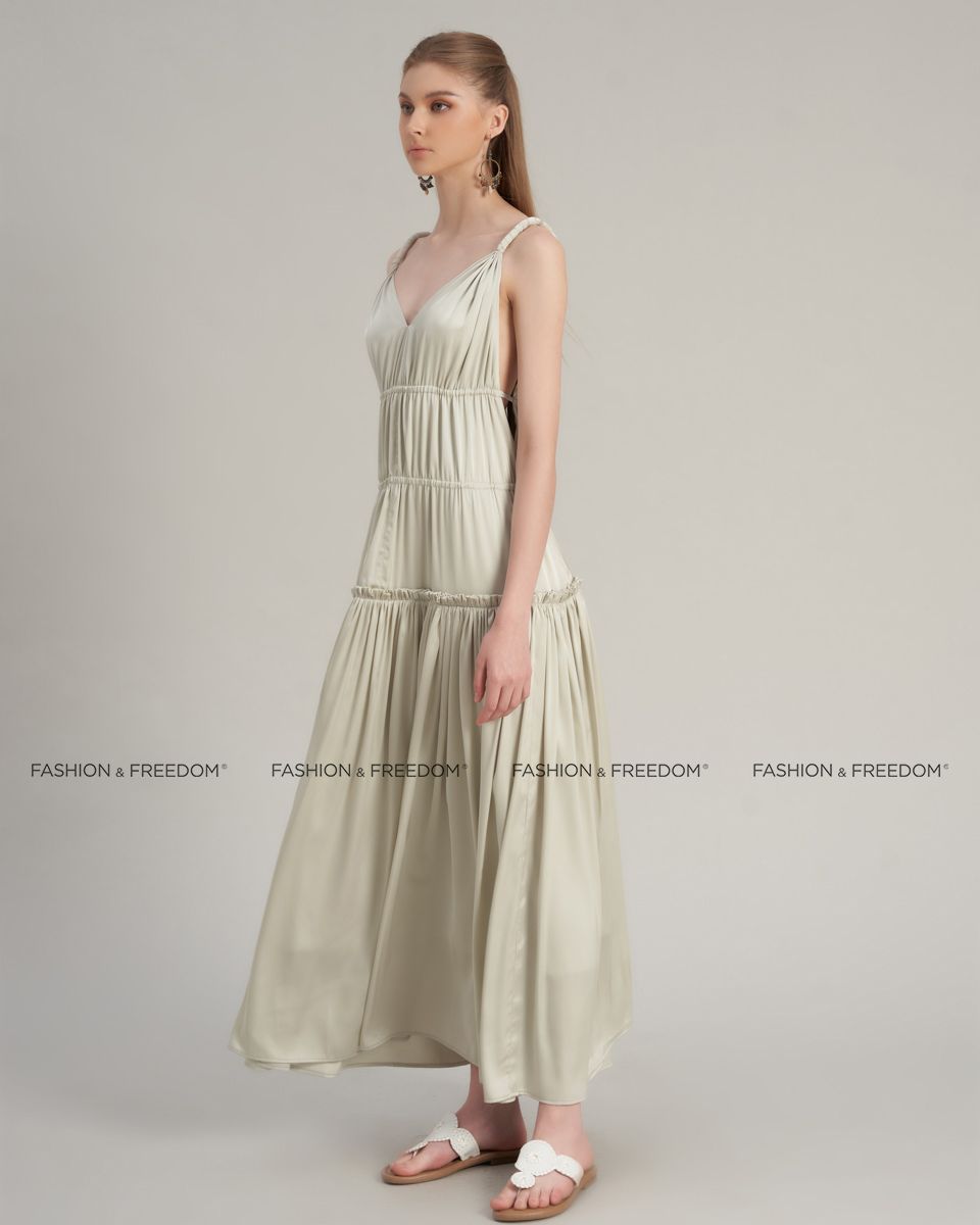 Đầm Lụa Nữ Ngọc Lợt De Soleil