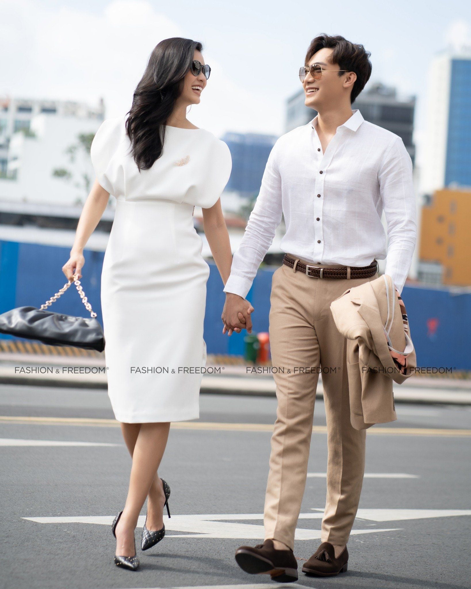 Đầm Lụa Trắng Tình Thơ Mùa Thu