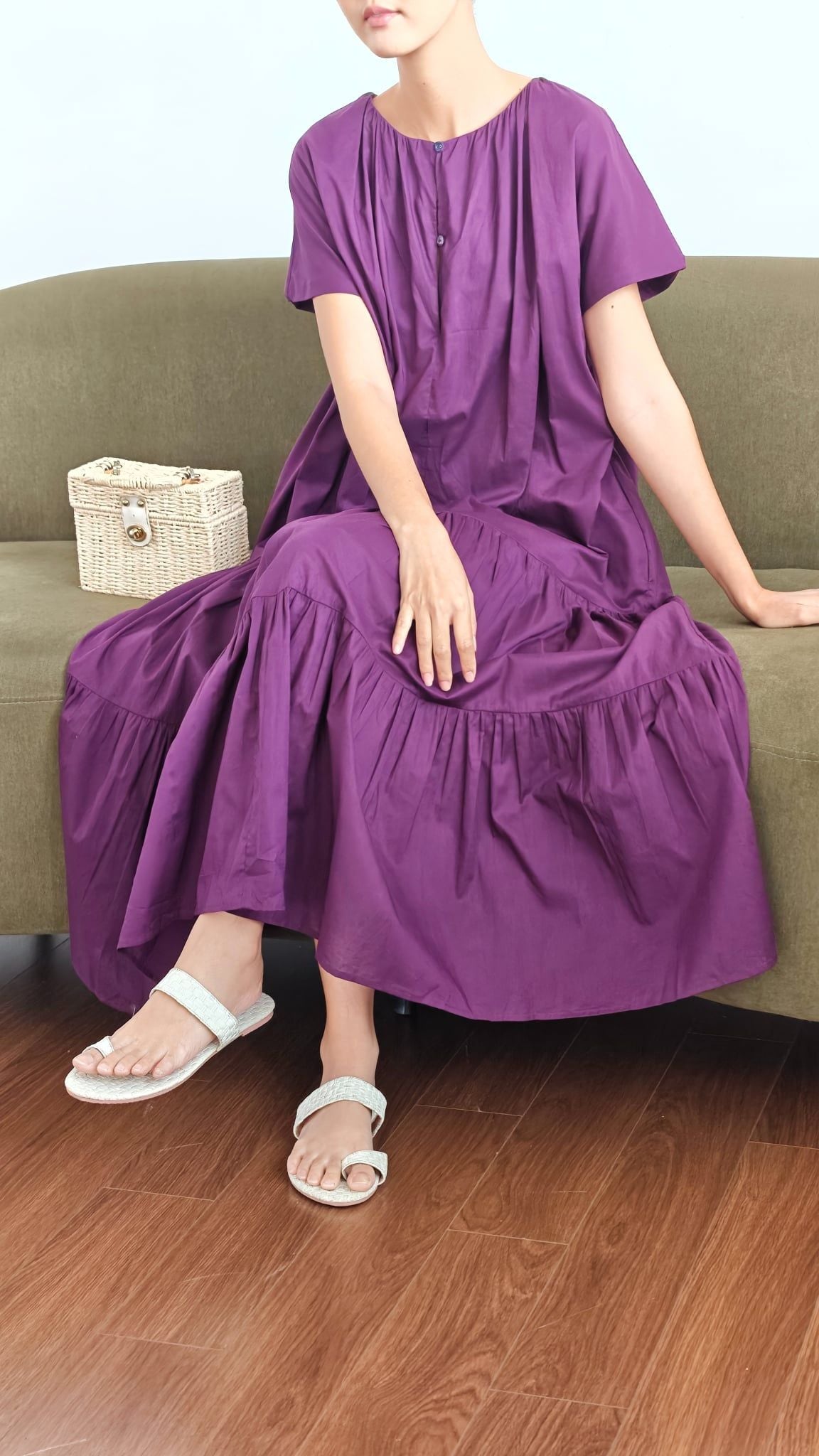 Đầm Kate Tím Into The Wood