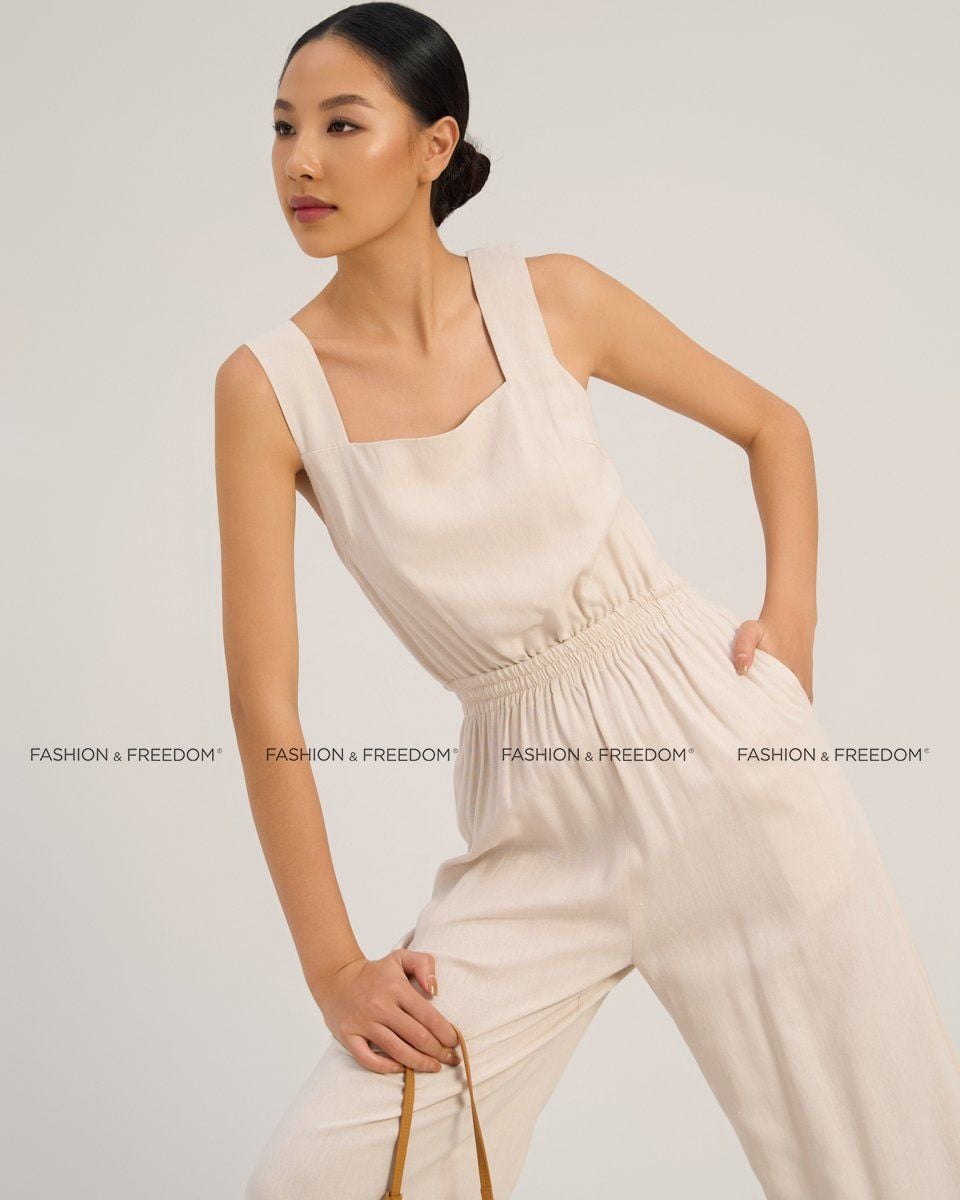 Jumpsuit Linen Kem The  Art Of Styling