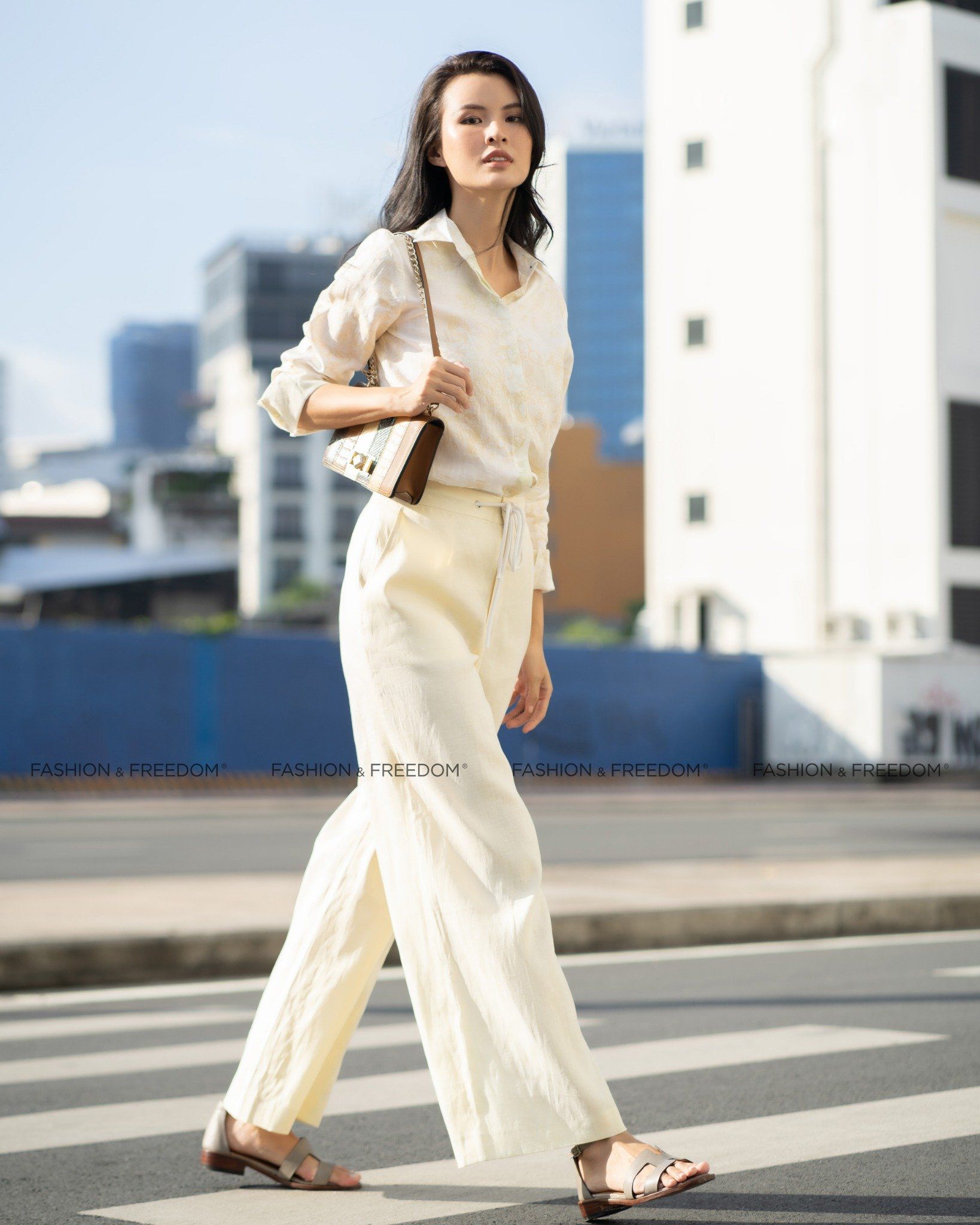 Quần Linen Kem Tình Thơ Mùa Thu Tình Thơ Mùa Thu