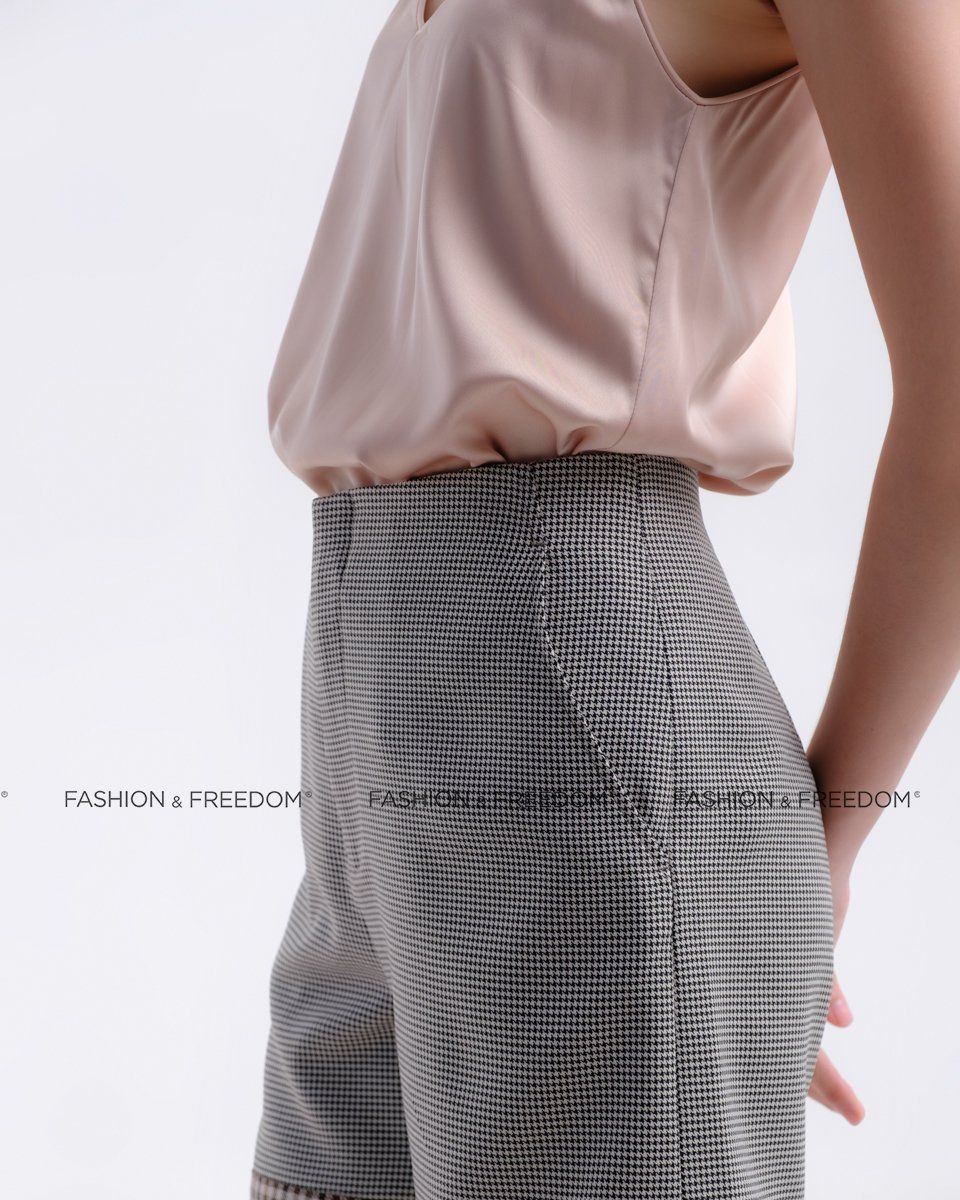 Quần Short Cotton xám Hương Mùa Hè