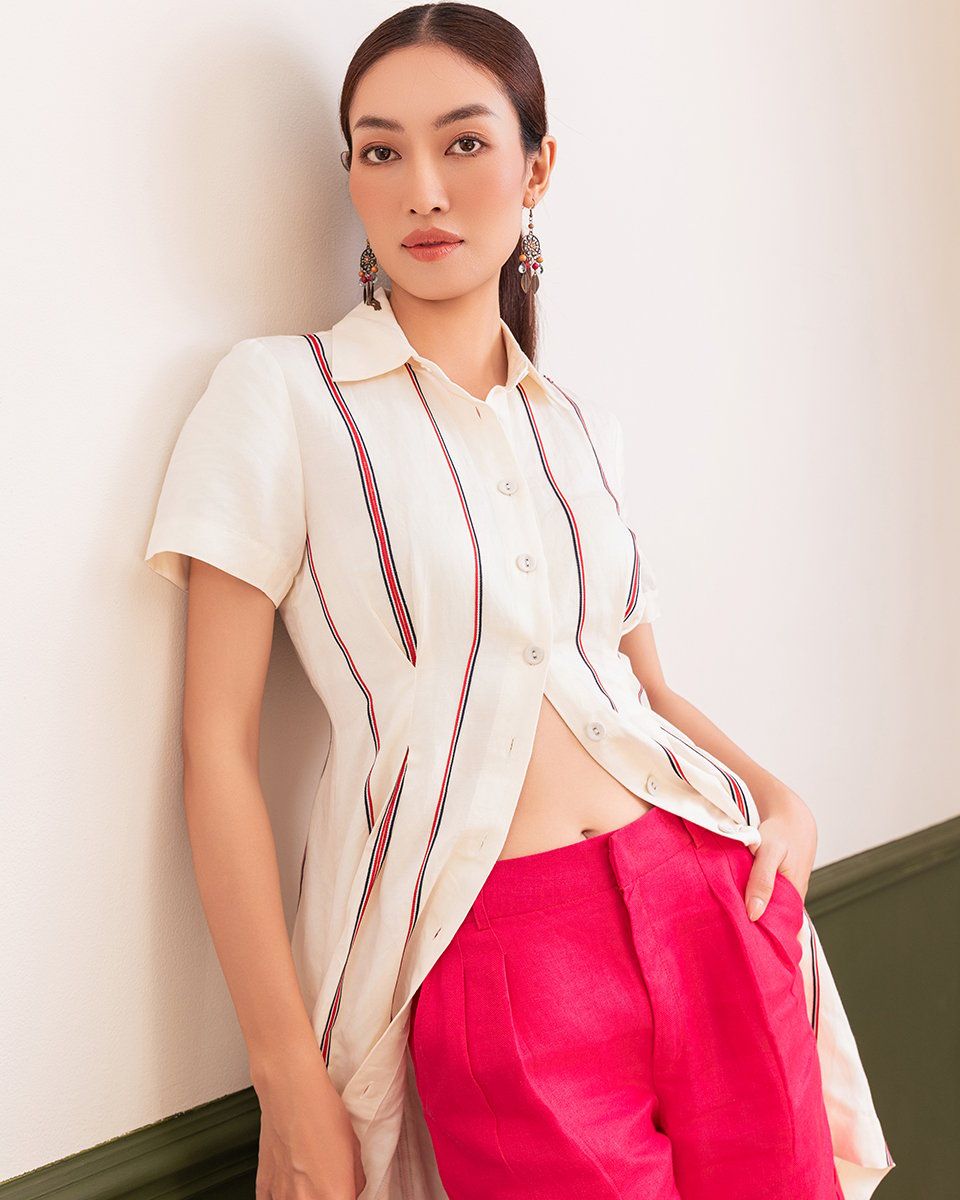 Đầm Linen Trắng