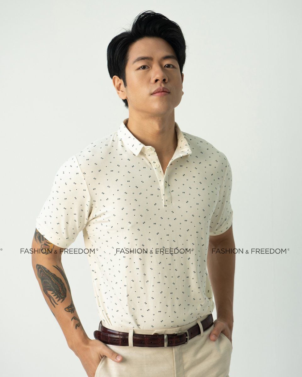 Áo Thun Cotton Kem New Ways