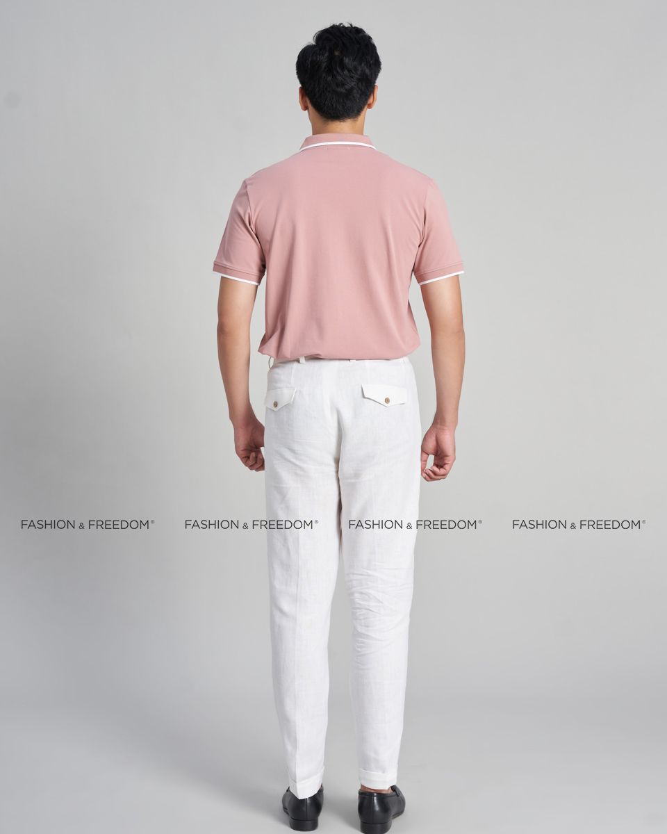 Áo Thun Nam Cotton Hồng Dâu The New Cool