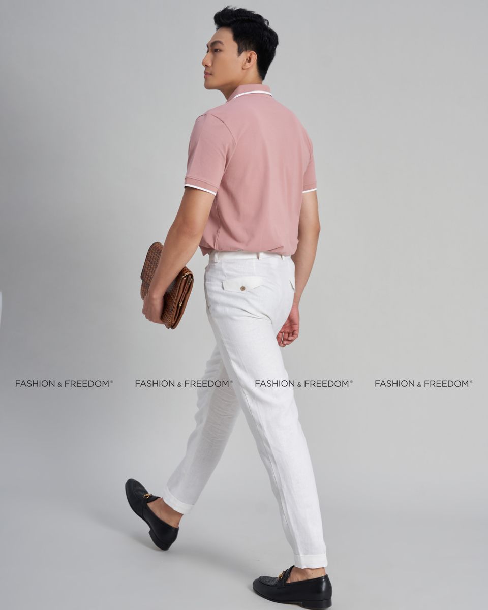 Áo Thun Nam Cotton Hồng Dâu The New Cool