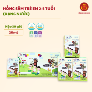 Hồng Sâm Baby 2-5 year (20ml*30 gói)- Daedong