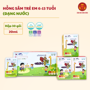 Hồng Sâm Baby Junior 6-13 year (20ml*30 gói)- Daedong