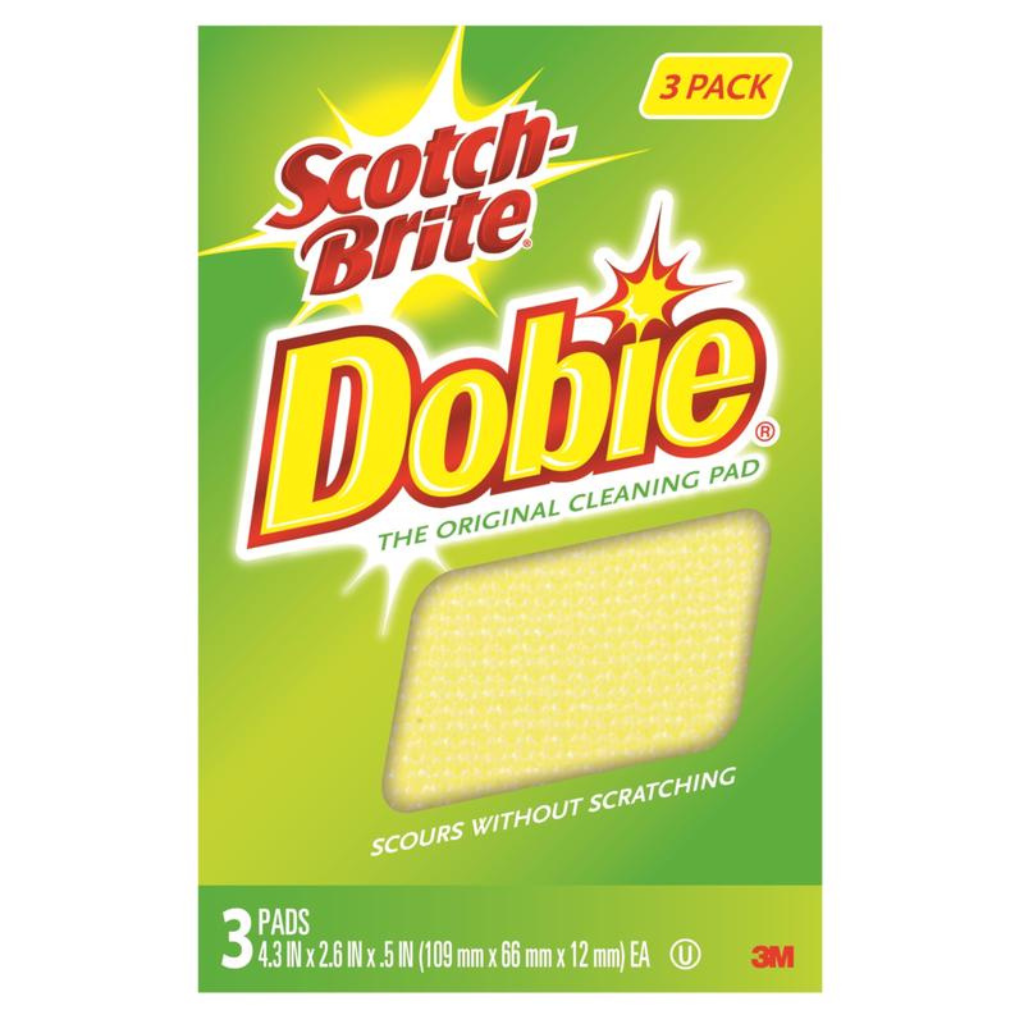 SCOTCH BRITE GÓI 3 MIẾNG CỌ RỬA MEDIUM DUTY 10.9CM