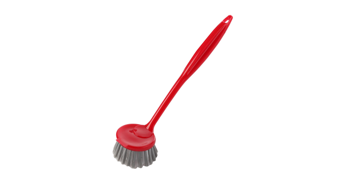 BÀN CHẢI RỬA CHÉN CÓ TAY CẦM DÀI 28CM BẰNG NHỰA