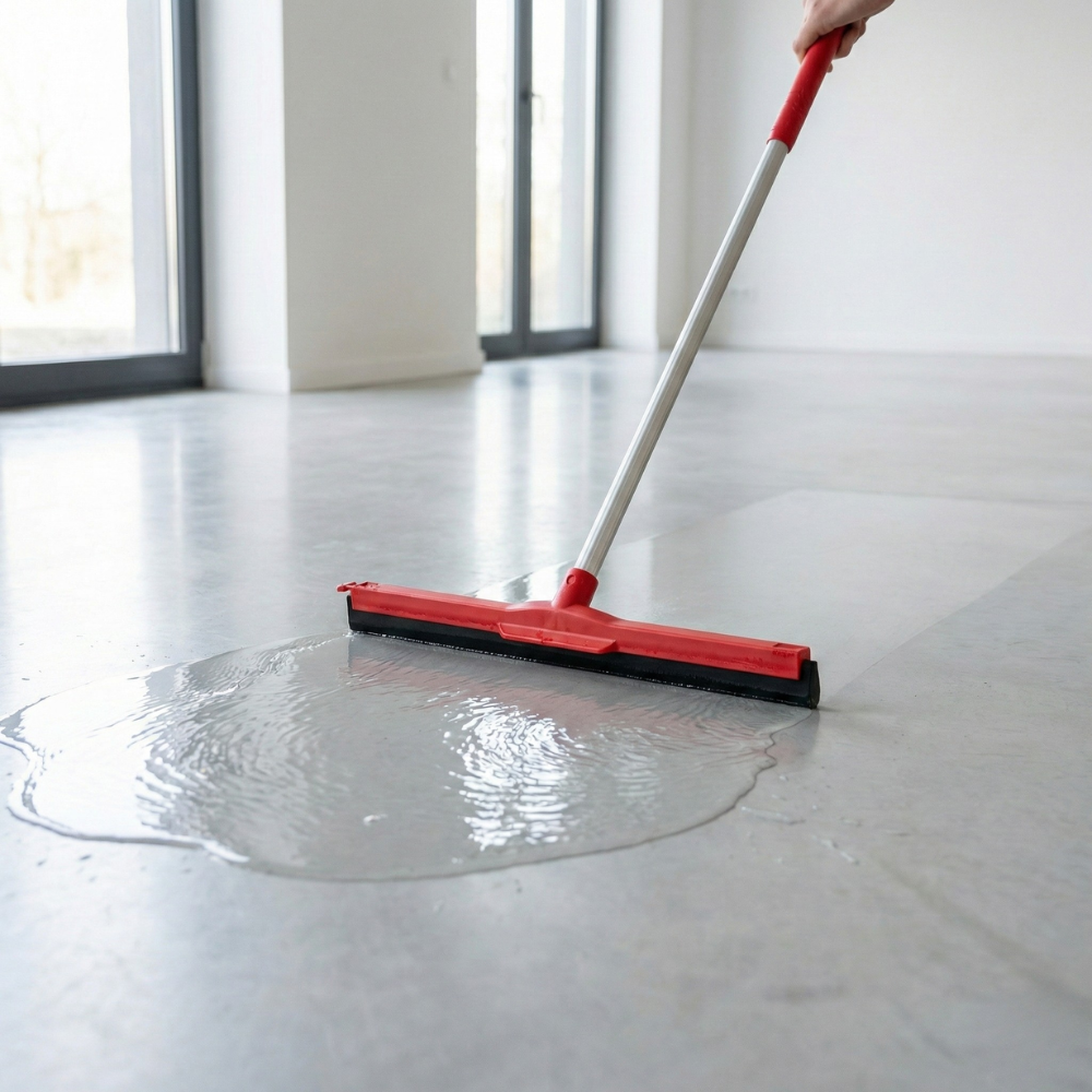 CÂY GẠT NƯỚC LƯỠI CAO SU 45CM TAY CẦM DÀI 130CM