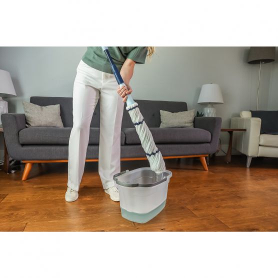 CASABELLA CÂY LAU NHÀ VẮT TAY SỢI MICROFIBER