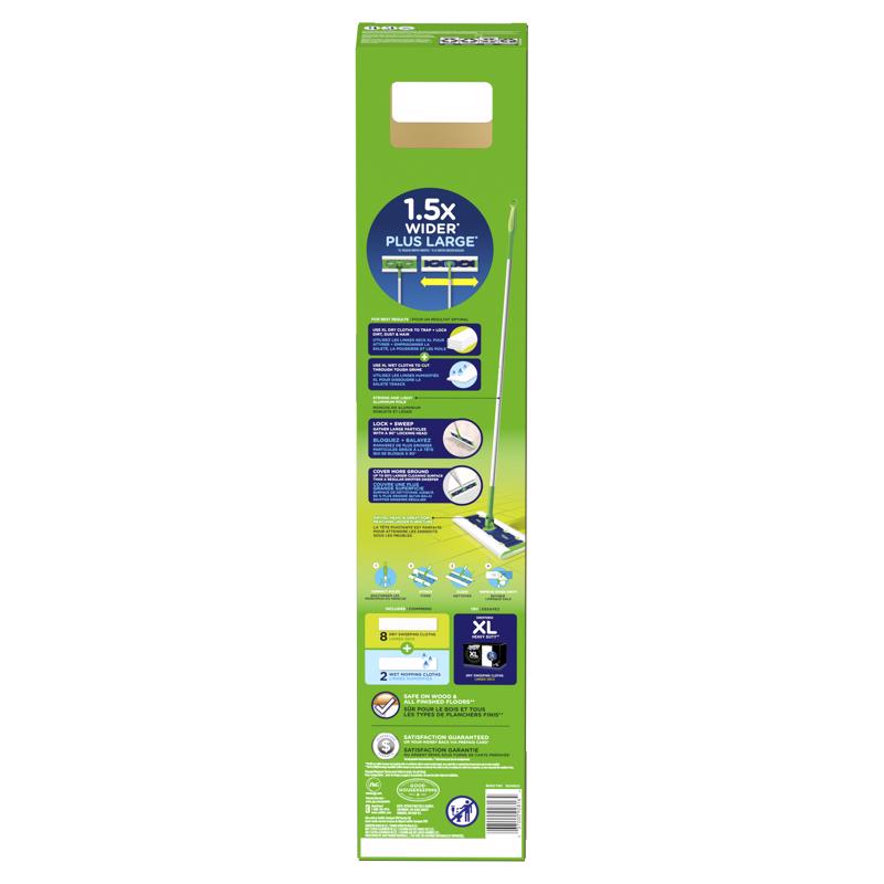 SWIFFER BỘ CÂY LAU NHÀ KHÔ/ƯỚT SIZE XL 43CM
