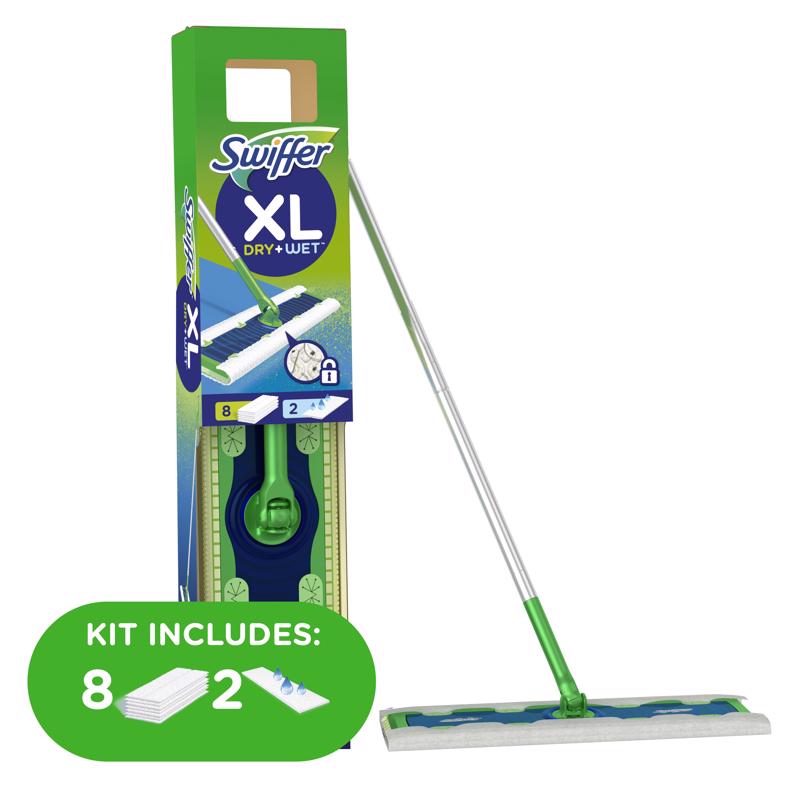 SWIFFER BỘ CÂY LAU NHÀ KHÔ/ƯỚT SIZE XL 43CM