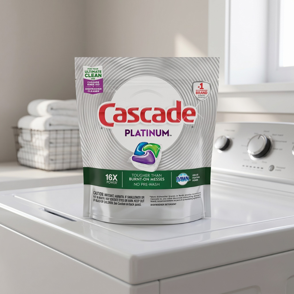 GÓI 14 VIÊN VỆ SINH MÁY RỬA CHÉN CASCADE