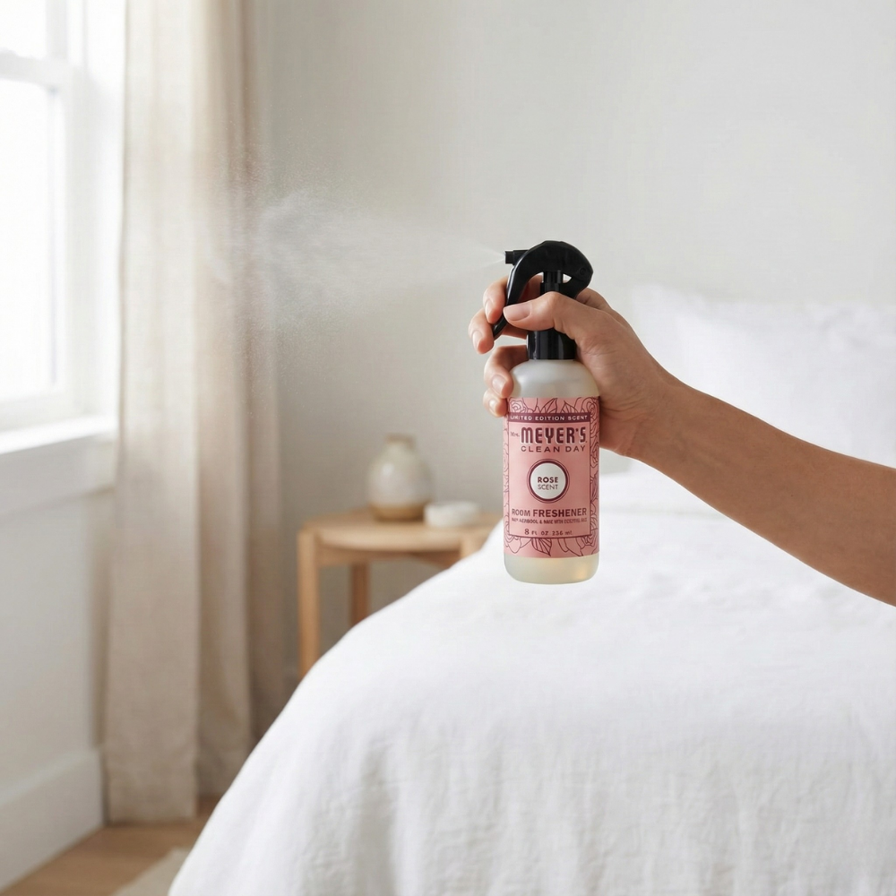 MRS. MEYER'S XỊT THƠM PHÒNG HƯƠNG HOA HỒNG 236ML