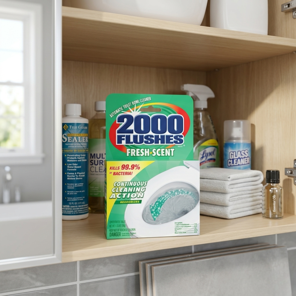 2000 FLUSHES VIÊN NÉN LÀM SẠCH BỒN CẦU 35G