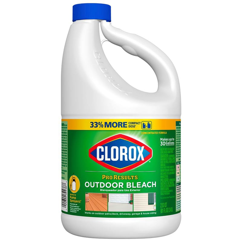 CLOROX THUỐC TẨY VẾT BẨN BỀ MẶT NGOÀI TRỜI 2.4L
