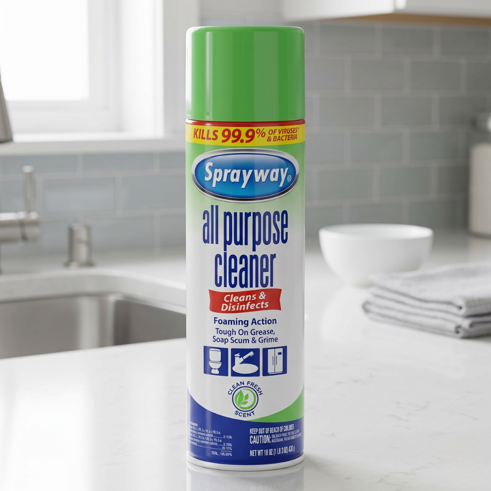 SPRAYWAY BÌNH XỊT BỌT TẨY RỬA ĐA BỀ MẶT 539G