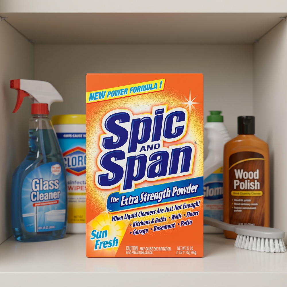 SPIC AND SPAN BỘT TẨY RỬA ĐA BỀ MẶT 0.7L SUN FRESH