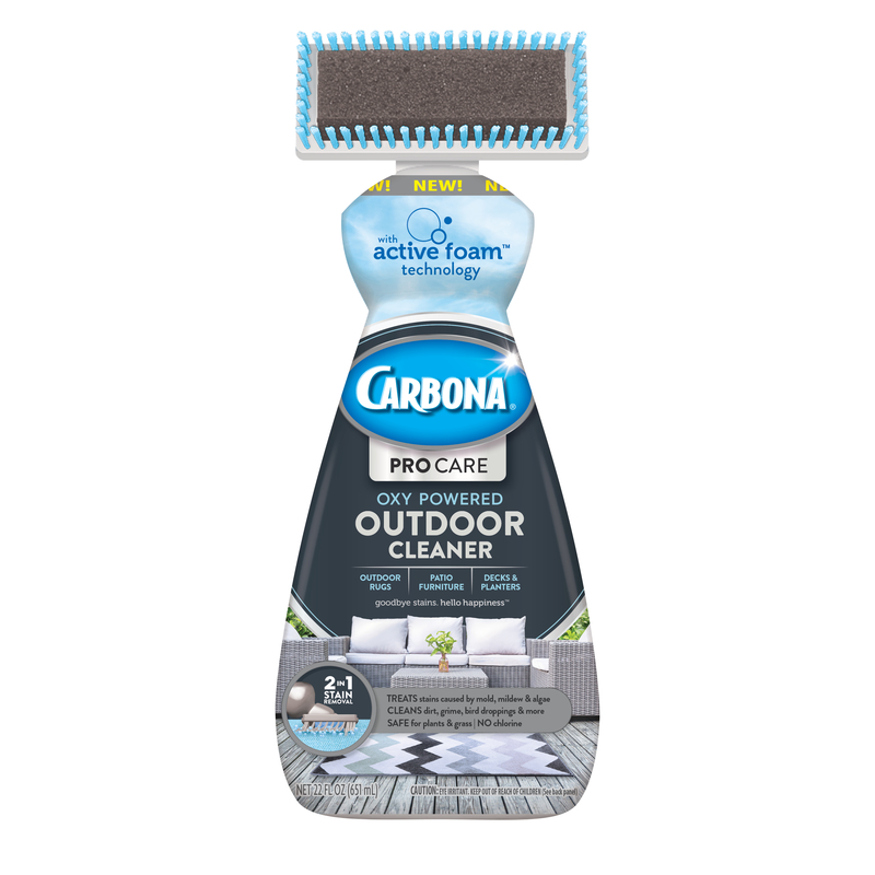 CARBONA BỌT LÀM SẠCH NỘI THẤT KÈM BÀN CHẢI 651ML